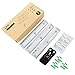 Litake Remote Control LED Lights Bar, Wireless LED Under Cabinet Lighting, Dimmable Battery Operated Closet Light Stair Night Lights, Stick on Anywhere Safe Light for Kitchen Hallway Bedroom, Arc