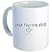 Blue heart and boy - I love how we don't have to say it out loud that I'm your favorite child - 11OZ ceramic coffee mug - Best funny and inspirational gift