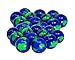 SN Incorp. Earth Stress Balls 2 Inch Globe Designed Stress Relief Toy for All Ages - Bulk Pack of 24 World Stress Balls
