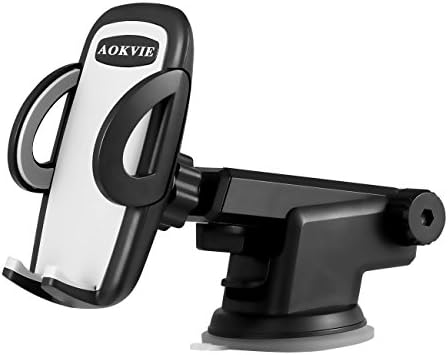 Car Phone Holder, Dashboard Cell Phone Car Phone Mount with Strong Sticky Gel Pad for iPhone 7 6S 6 Plus Samsung Galaxy S6 S7 S8