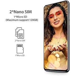 Smartphone Offerta del Giorno, Blackview A60 6.1''Waterdrop Schermo, 13MP+5MP, 4080mAh Batteria Cellulari Offerte, 128GB… - immagine 6