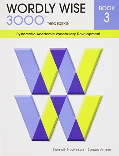 Wordly Wise 3000: Book 1: Hodkinson, Kenneth, Adams, Sandra