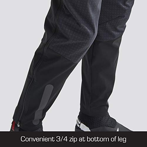 Craft Men's Pursuit 3/4 Zip Cross Country Ski Pants Black - Thumbnail 4