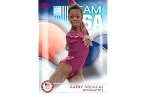 TOPPS OLYMPIC TEAM & HOPEFULS 2016 Topps Olympics #75 Gabby Douglas Team USA Gymnastics Card