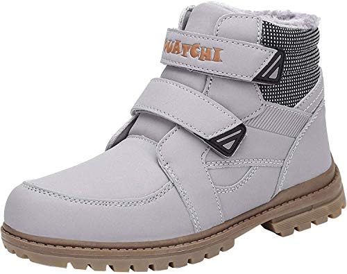 Mishansha スノーブーツ キッズ 防寒 防水 裏ボア ショートブーツ 男の子 女の子 通園 通学 滑り止め