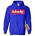 NuffSaid Let's Get Schwifty Premium Hooded Sweatshirt - Unisex Hoodie (2XLarge, Sport Grey)