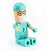 16GB USB Drives Cartoon Doctor Robot USB Flash Drives for mother Gift-GREEN