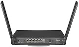 MikroTik hAP ac3 Gigabit WiFi Router Dual Band 2.4GHz 5GHz Black view 3