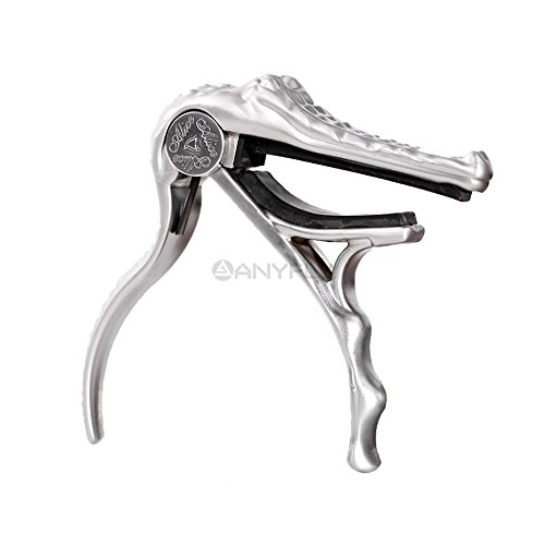 Blue Stones Professional Alice A007G Metal Crocodile Folk Acoustic Guitar Capo Clamp