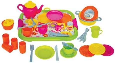 Gowi Toys 454-47 Dinner Service (Pink - 40 Piece Set) by Gowi