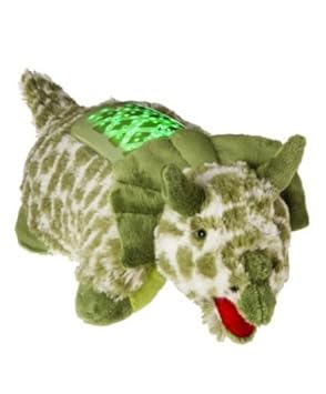 Pillow Pets Dream Lites Green Triceratops Amazon Co Uk Toys