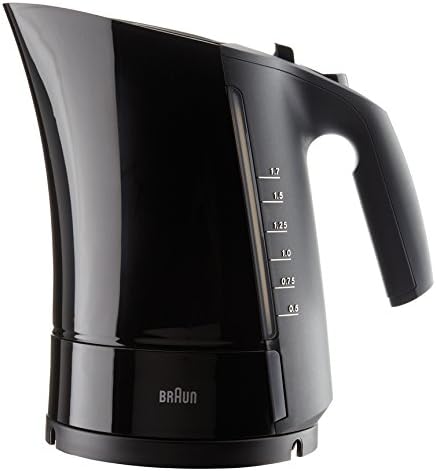 Braun Cordless Electric Kettle (NOT FOR USA) - International Model - FOR EXPORT ONLY - Do Not Use In The USA - Requires Foreign 220/240 Voltage To Operate