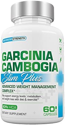Slim Plus Garcinia Cambogia - Slimplus Garcinia Weight Loss, Must be used with Slimplus Green Coffee (Single Bottle)