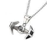 Star Wars, TIE Fighter, 316L Surgical Stainless Steel, 18 Inches, Steel