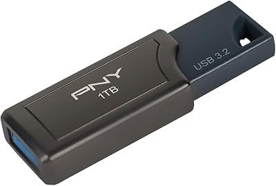 PNY 1TB PRO Elite V2 USB 3.2 Gen 2 Flash Drive Up to 600MB/s Read Speed