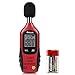 Tacklife Noise Decibel Meter, SLM01 Portable Digital Sound Level Meter Tester 30dBA~130dBA, Max/Min/Hold Mode, Large LCD Screen Display (Battery Included)