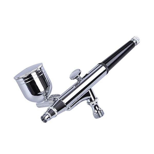 TIMBERTECH - abpst03 - Airbrush-Set 2 - mit 6 Nadeln, 6 TÃ¼llen, 2 Adapter, 2 Schlauch und 2 Unterteilungen – Bild 6