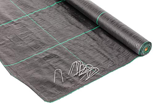 Weed Armor Pro 30,Ground Cover Landscape Fabric, Weed Barrier Fabric, Stabilization, Underlayment (3'x50')