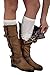 Modern Boho The Original 2 Button Lace Boot Cuffs Ivory