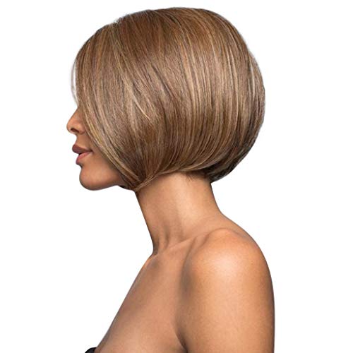 image for Maonet_Wig Women Short Hair Wig,❀❀Maonet Brazilian Virgin Charming