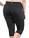 Yogareflex Women's Plus Size Active Yoga Running Sports Capris Legging (XL-4XL)