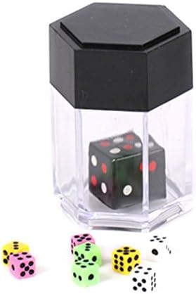 Explosion Dice Magic Toys, Flingdress Explosion Dice Mini Colorful Bomb Dice Change Size Kids Magic Trick Toys (Colorful)