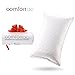 Shredded Memory Foam Pillow by Comfortac, Premium Memory Foam Pillow w/ Removable Vented 100% Cotton Case - Firm & Comfortable Optimum Support, Neck Pain & Headache Relief (Single Pack)