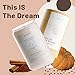 Note to Self: This Is The Dream – Pumpkin Souffle Candle | Scented Aromatherapy Candles | Soy Candles with Fall Scents You’ll Crave | Big Eco-Friendly Long Lasting Candles | Large Whitethumb 1
