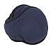 Knolee Unisex Classic Fleece Earmuffs Foldable Ear Muffs Winter Accessory Outdoor EarMuffs (One size, Navy blue)