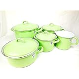 Riess Emailset 5-TLG. Blue: Amazon.de: Küche & Haushalt