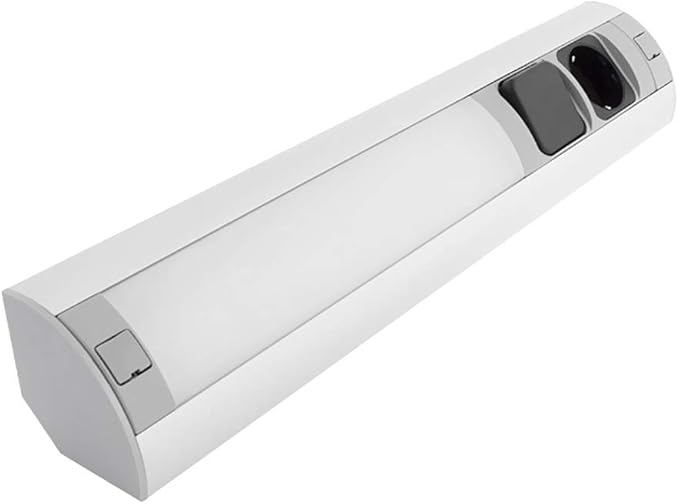 led de aluminio con enchufe schuko