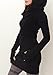 Punk Black Hoodies Lined Fingers Sleeve Women Basic Slim Long Shirts Tops