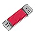 Kootion Dual Flash Drive 32GB USB-C/Type-C/USB3.1 + USB 3.0 OTG Jump Drive for USB C Smartphones, Samsung Galaxy S9, Note9, S8, S8 Plus, LG G6, Google Pixel XL, Tablets and New MacBook, Red