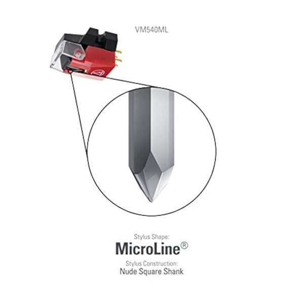 Audio Technica VM540ML MicroLine Nude - Capsula Giradiscos - Imagen 3