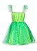 ReliBeauty Girls Tinkerbell Dress Costume (2T-3T, Green)