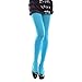HDE Women's Solid Gradient Color Stockings Opaque Microfiber Footed Tights (Sky Blue)