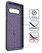 ENCASED Protective Galaxy S10 Plus Case (2019 Rebel Armor) Military Grade Heavy Duty Full Body Cover (Samsung Galaxy S10+) Indigo