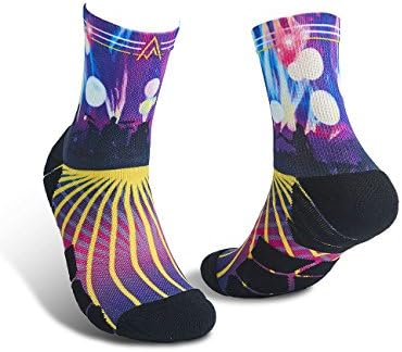 Lifebeat Unisex Unique Fashion Original Novelty Socks (Large (size 41-45), Band Quarter Socks)
