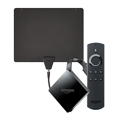 Fire tv with 4k ultra hd (2017 edition, pendant) + hd antenna