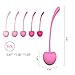 Loverbeby Kegel Exercise Weights System Kegel Ball Ben Wa Ball Training Kit for Bladder Control and Pelvic Floor Exercise