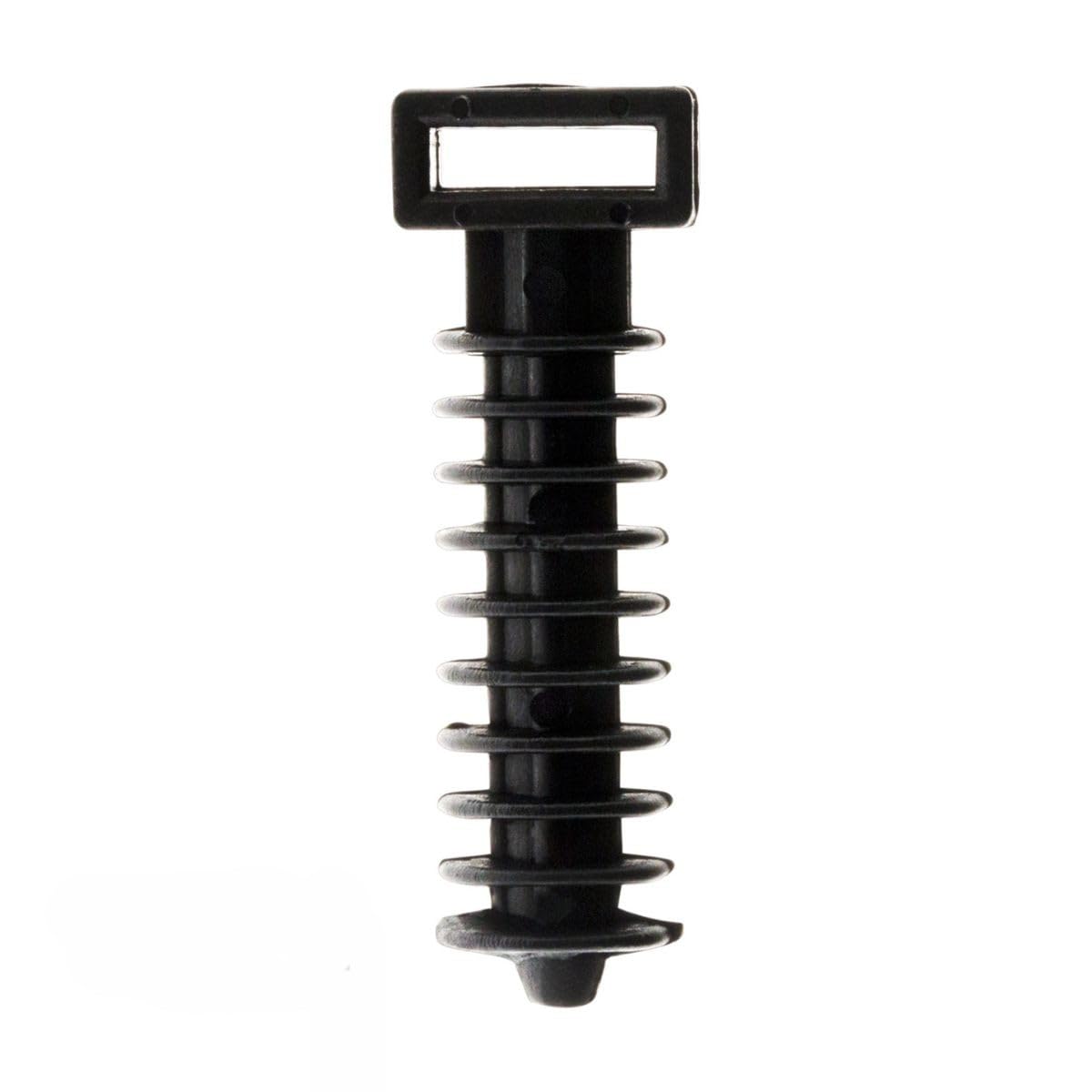 Zenitech Pack of 100 Black Peg Bases
