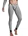 SEOBEAN Men's Low Rise Long John Cotton Pants
