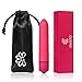 Handheld Full Body Personal Massager: Mini Cordless Massage Wand with Powerful Single Speed Vibration - Small Battery Operated Waterproof Self Massager for Women and Men - Includes Privacy Pouch