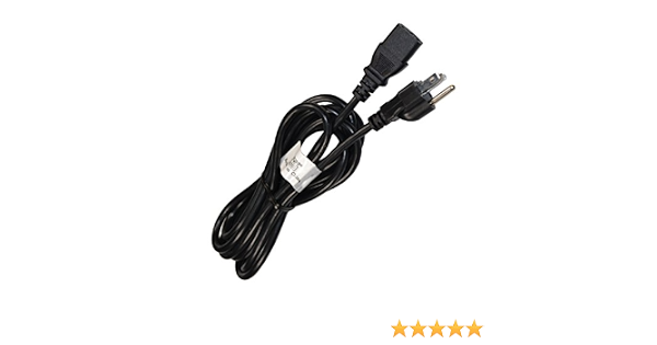HQRP 10ft AC Power Cord for KRK ROKIT 5 