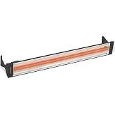 Infratech WD6024BL Dual Element 6,000 Watt Electric Patio Heater, Choose Finish: Black