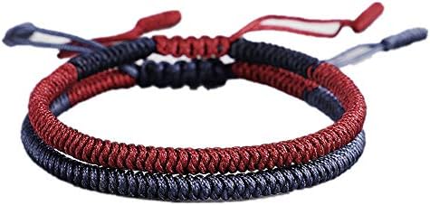 Monade Handmade Knots Rope Lucky Bracelets Set for Men Women Adjustable Braided Friendship Bracelets Gifts&Boys …