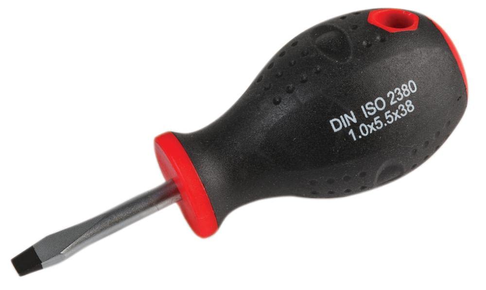 DURATOOL D03432 5.5mm x 38mm Stubby Slotted Screwdriver