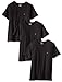 Emporio Armani Men's 3-Pack Crew Neck Lift T-Shirt, Black, Large