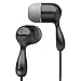 JLab Audio JBuds Hi-Fi Noise-Reducing Ear Buds, GUARANTEED FOR LIFE - Black/Silver
