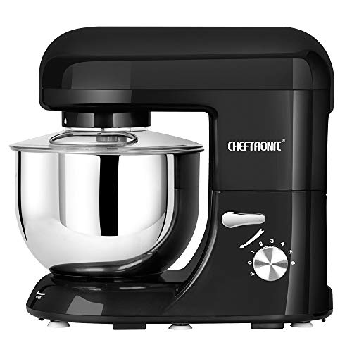 CHEFTRONIC Stand Mixer Tilthead Mixers Kitchen Electric Dough Mixer for Household Aids 120V